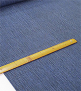 バッキンガム織り（太糸織り）青色